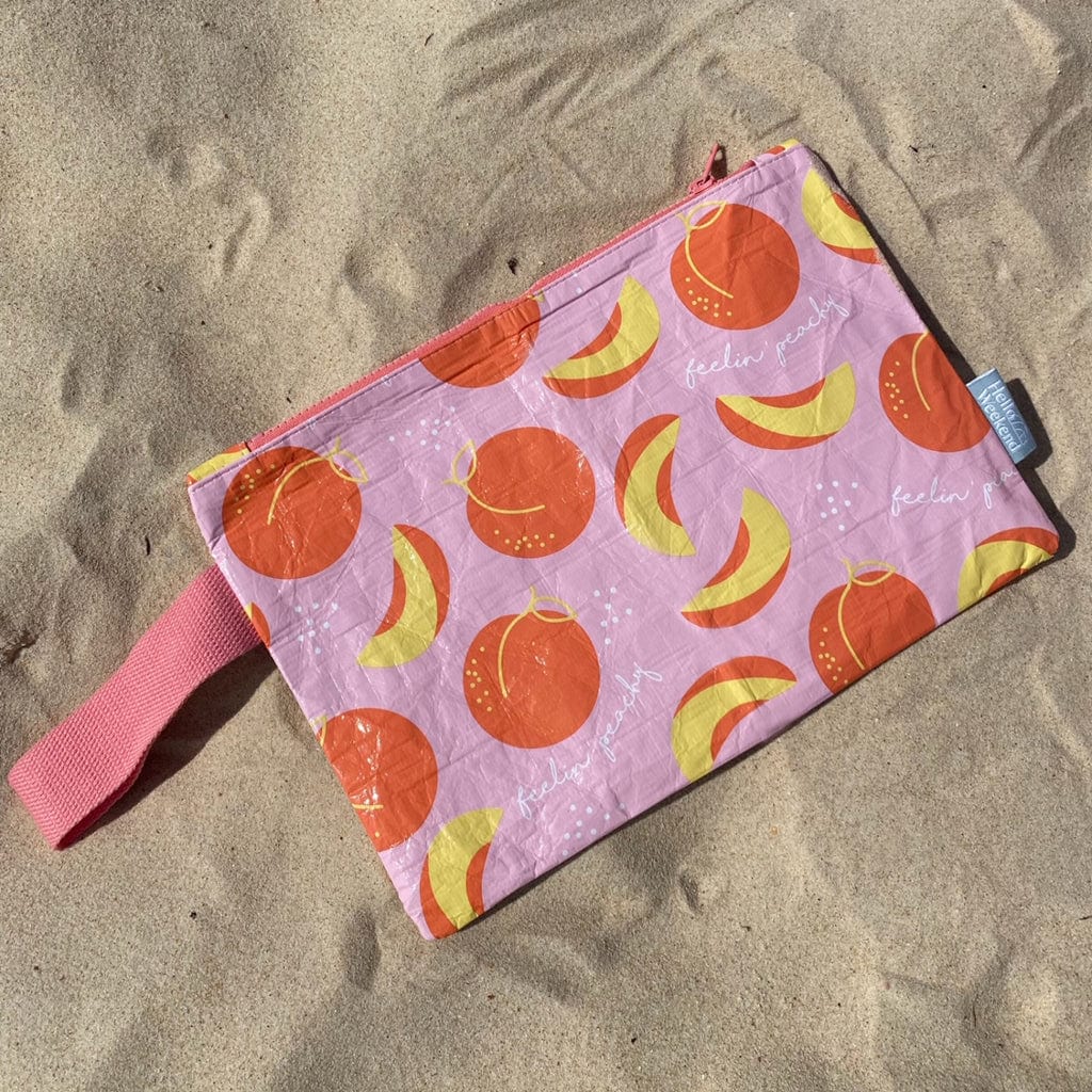 Feelin' Peachy - Good To Go Pouch - Reusable bags online | Daily bags | Shopper bags | Weekender bags  Hello Weekend