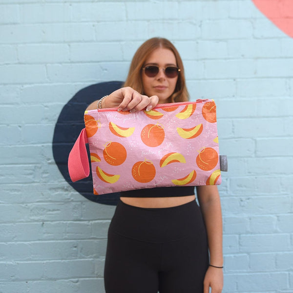 Feelin' Peachy - Good To Go Pouch - Reusable bags online | Daily bags | Shopper bags | Weekender bags  Hello Weekend
