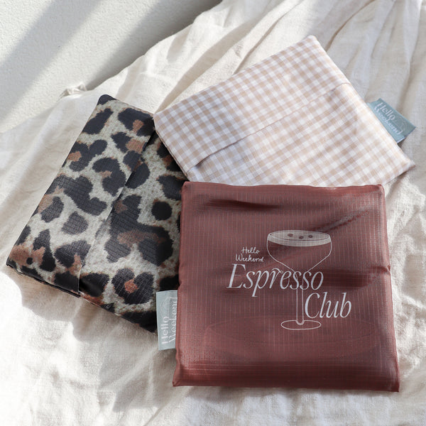 Leopard Print - Shopper Bag - Reusable bags online | Daily bags | Shopper bags | Weekender bags  Hello Weekend