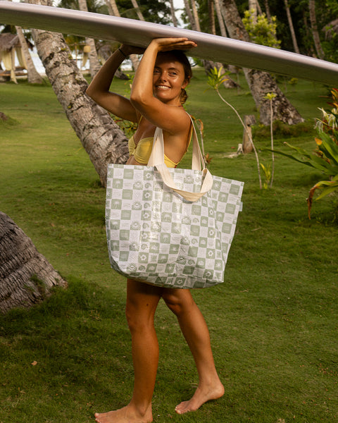 Gift Set - Sage Checkerboard