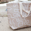 Latte - Weekender Bag - Reusable bags online | Daily bags | Shopper bags | Good to go pouch bags Hello Weekend