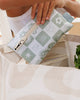 Sage Checkerboard Print - Phone Pouch - Reusable bags online | Daily bags | Shopper bags | Weekender bags  Hello Weekend