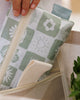 Sage Checkerboard Print - Phone Pouch - Reusable bags online | Daily bags | Shopper bags | Weekender bags  Hello Weekend