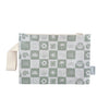 Sage Checkerboard - Good To Go Pouch - Reusable bags online | Daily bags | Shopper bags | Weekender bags | Hello Weekend Pouch