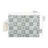 Sage Checkerboard - Good To Go Pouch - Reusable bags online | Daily bags | Shopper bags | Weekender bags | Hello Weekend Pouch