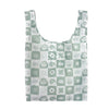 Sage Checkerboard Print - Shopper Bag - Reusable bags online | Daily bags | Shopper bags | Weekender bags  Hello Weekend