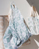 Sage Checkerboard Print - Shopper Bag - Reusable bags online | Daily bags | Shopper bags | Weekender bags  Hello Weekend