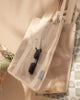 Sandy Daily Bag - Reusable bags online | Weekender bags | Shopper bags | Pouches  Hello Weekend Beige canvas handles | Beach Bags